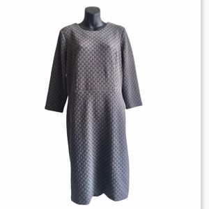 NWT  Raised Pattern Dress. Size 12